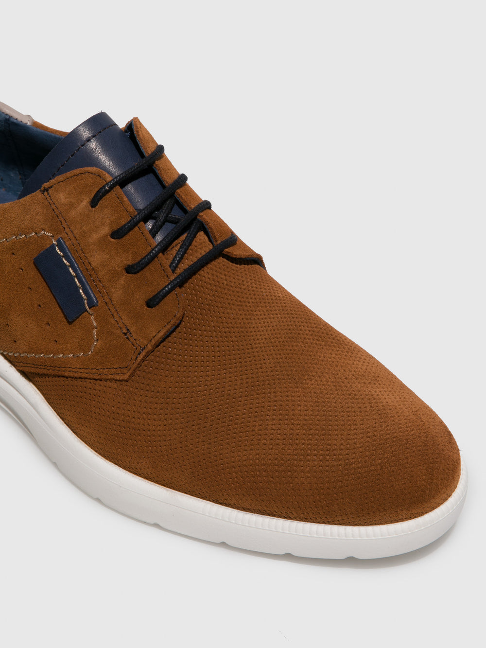 Sapatos Derby em Castanho