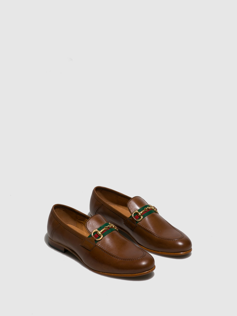 Sapatos Mocassins em Castanho