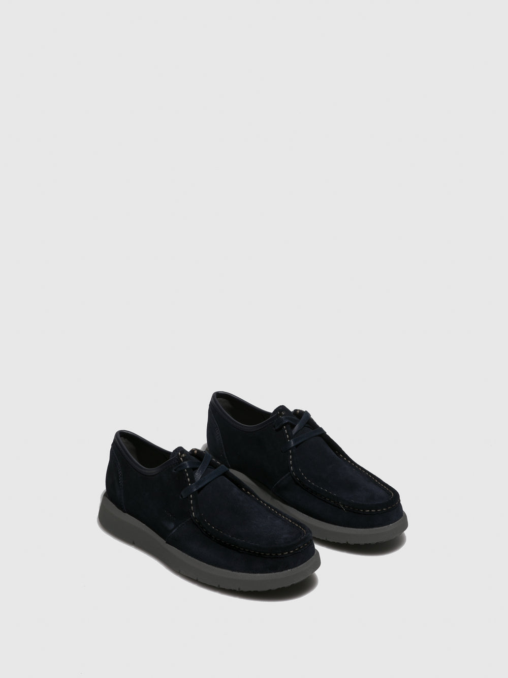 Sapatos com Atacadores em Azul Marinho
