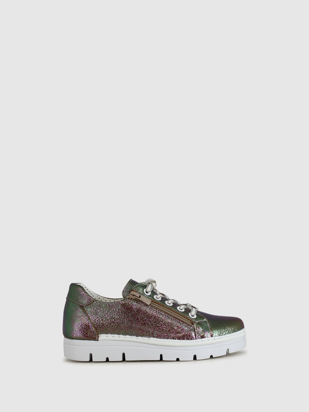 Sapatos com Atacadores em Cinzento Escuro
