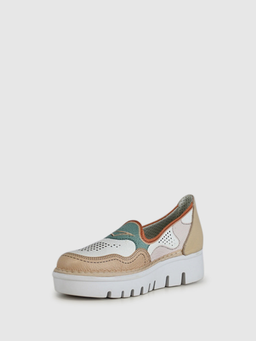 Sapatos Loafer em Multicolor