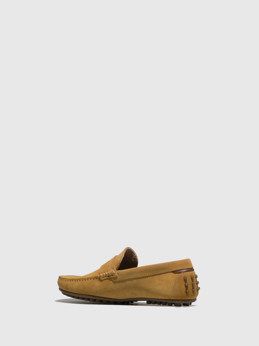 Sapatos Mocassins em Camel