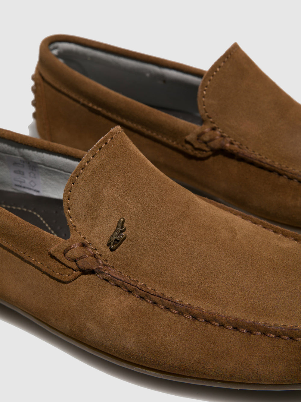 Sapatos Mocassins em Cognac