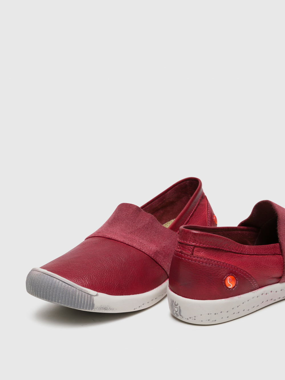 Sapatos com Elástico INO497SOF WASHED RED