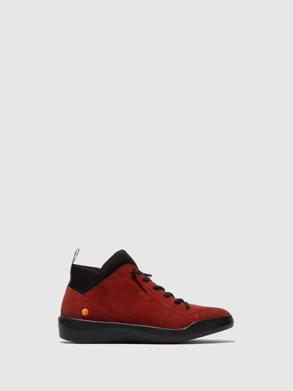 Ténis de Cano-Alto BIEL549SOF RED LEATHER