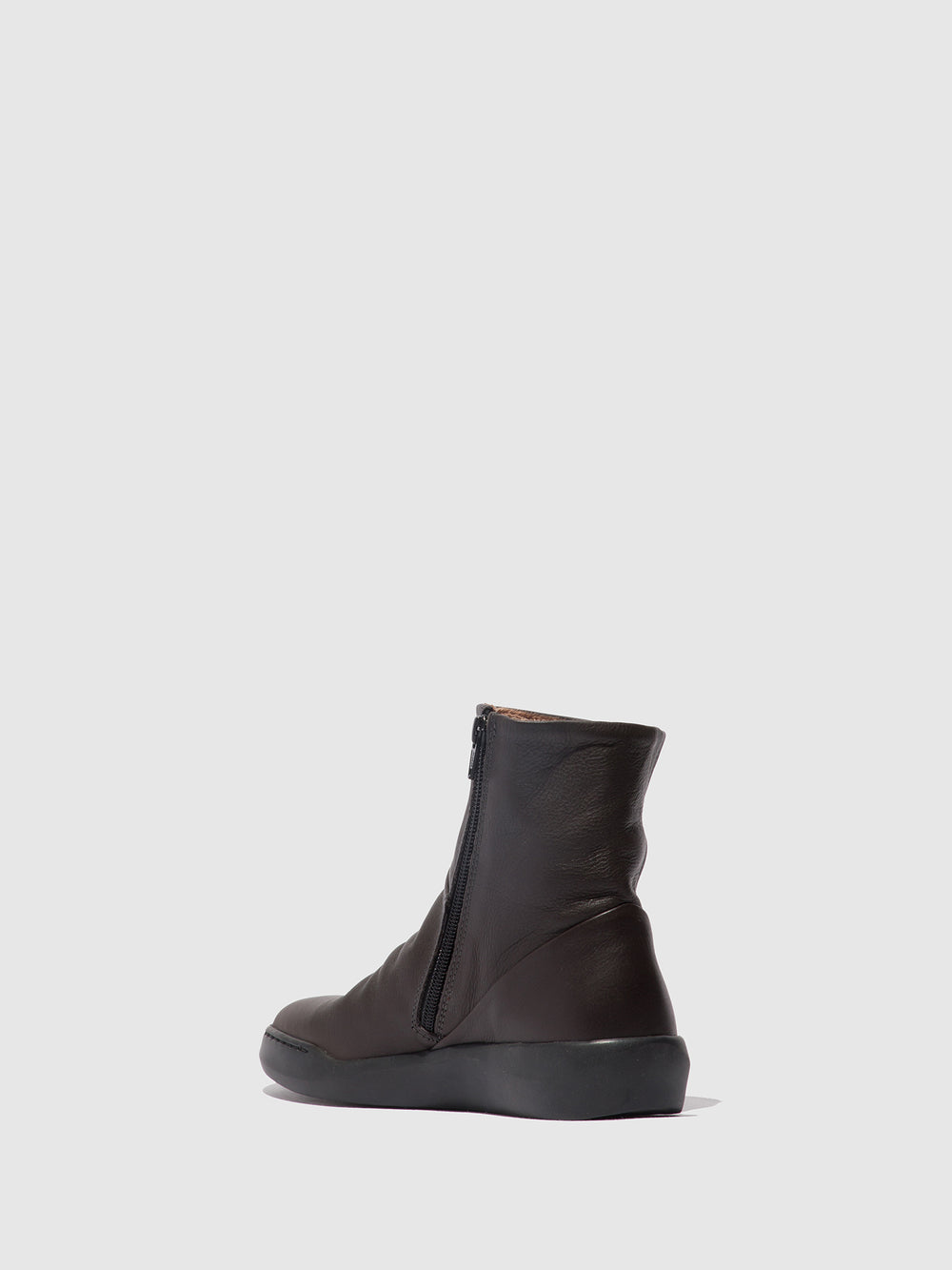 Botins com Fecho BLER550SOF Dark Oak
