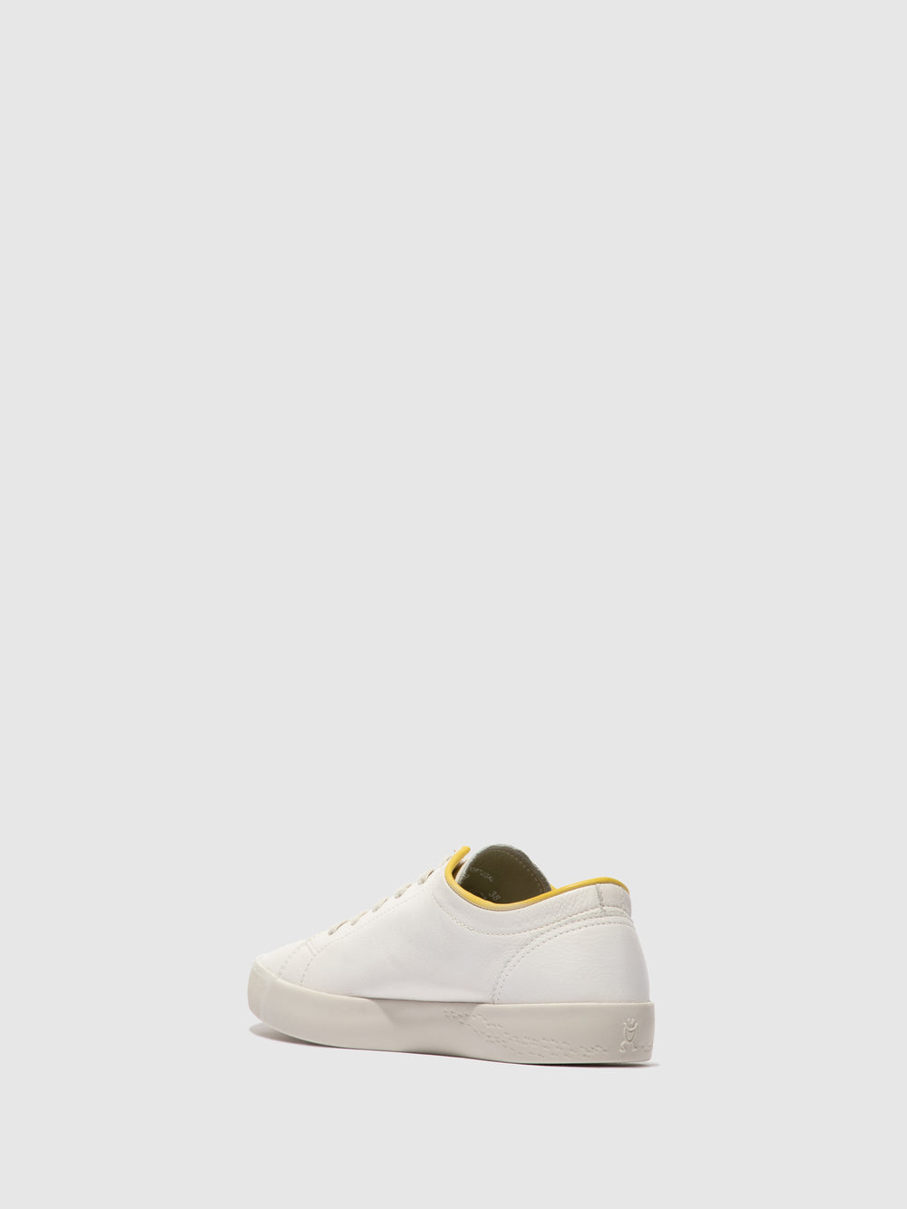 Ténis com Atacadores SADY584SOF SMOOTH WHITE/BRIGHT YELLOW