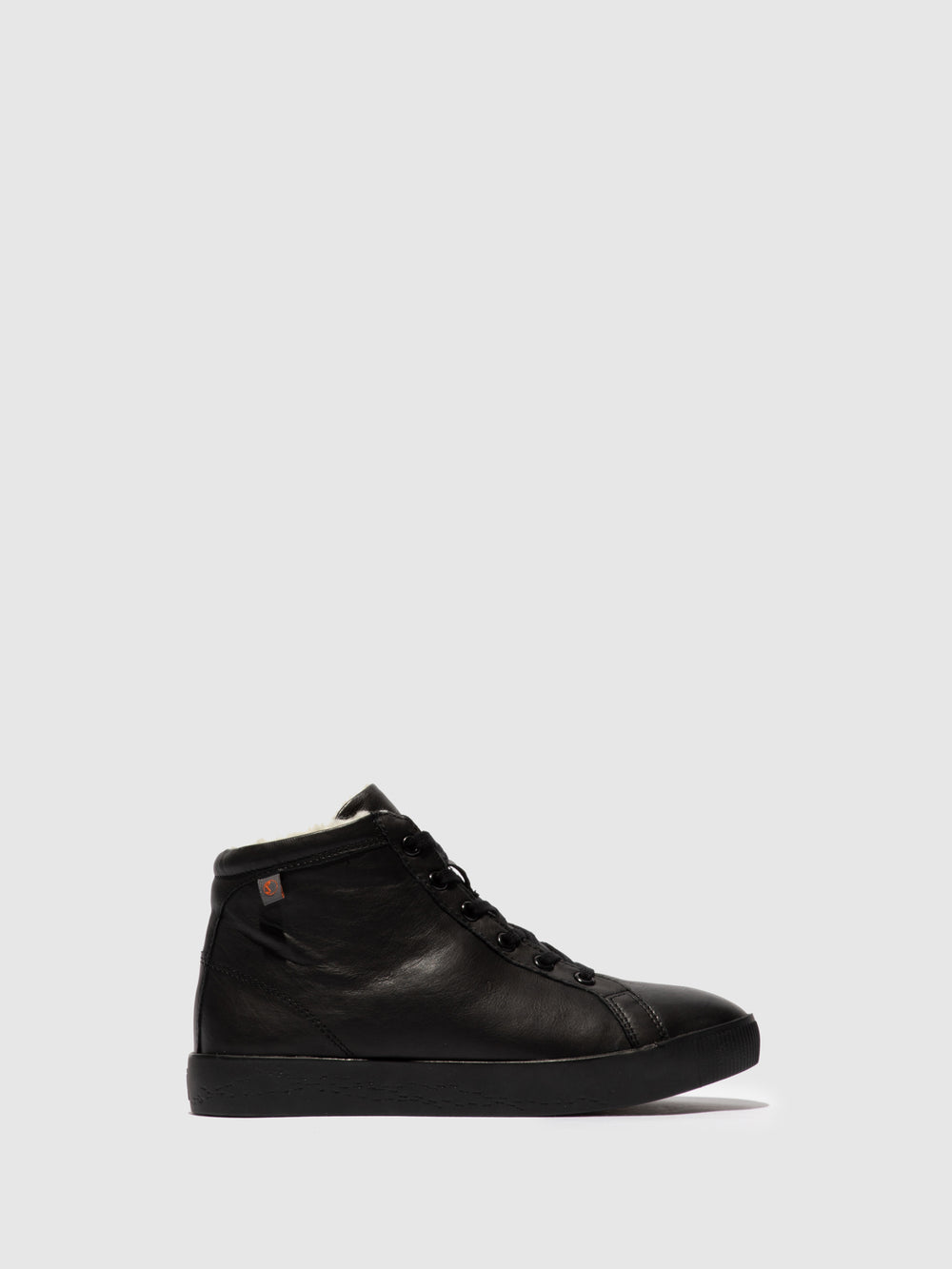 Botins com Fecho SAGE602SOF BLACK (W/BLACK SOLE AND LACE)