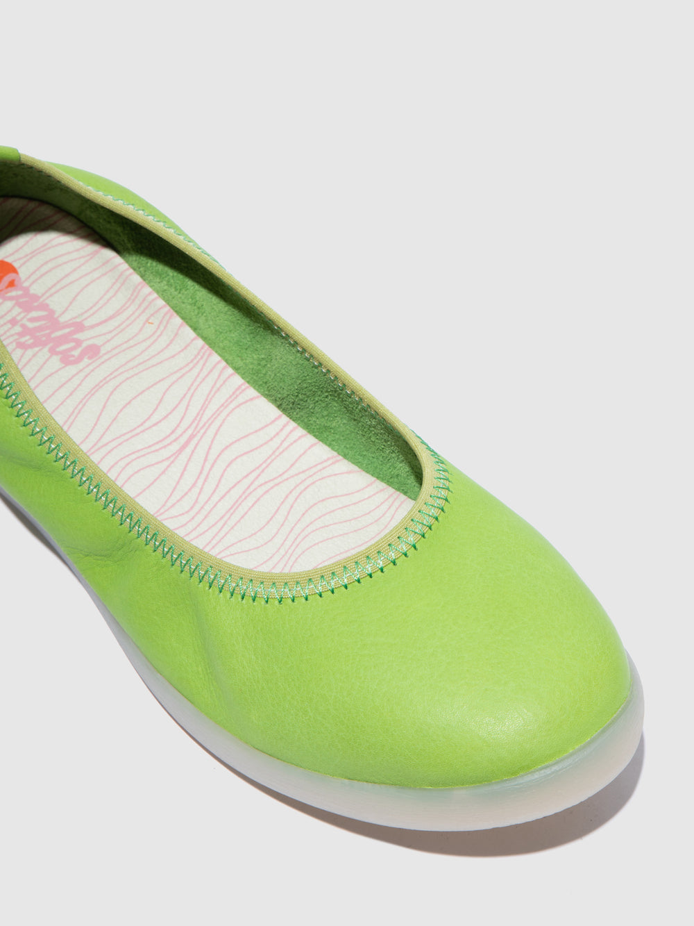 Sabrinas com Elástico LETI646SOF SMOOTH APPLE GREEN