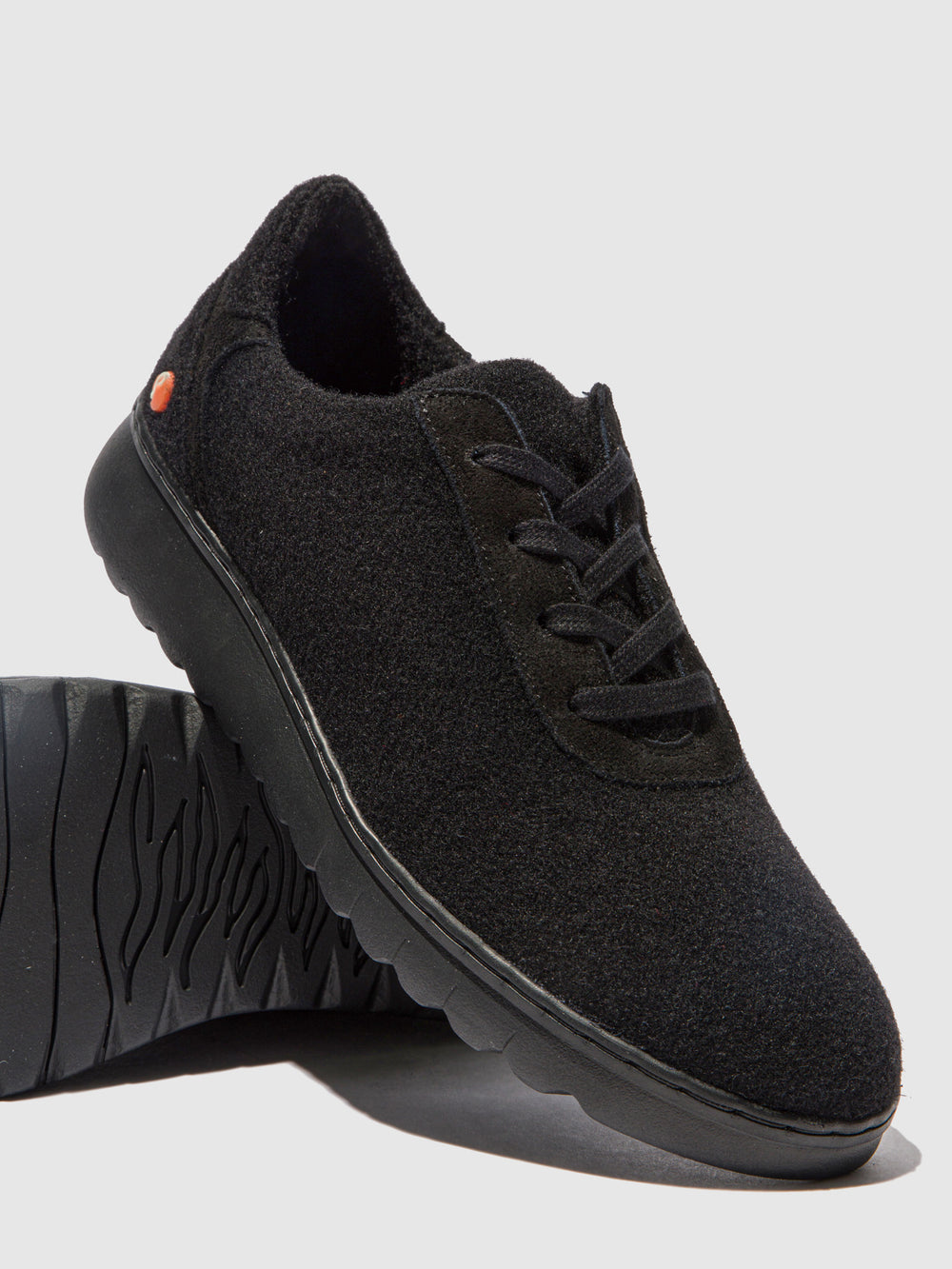 Sapatos com Atacadores ELRA BLACK/BLACK