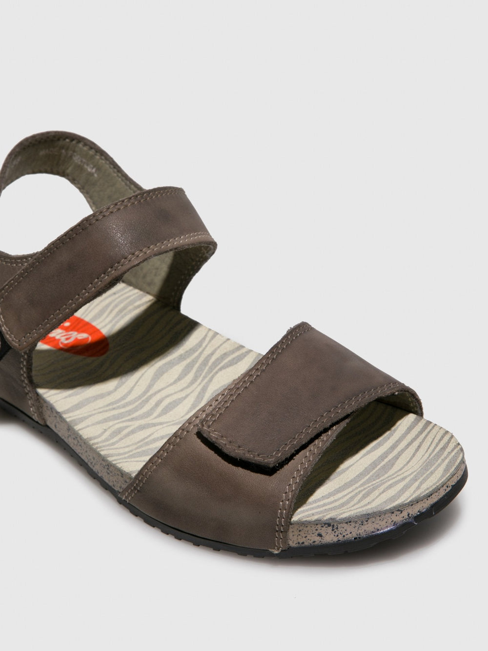 Sandálias com Velcro KIVA530SOF Taupe