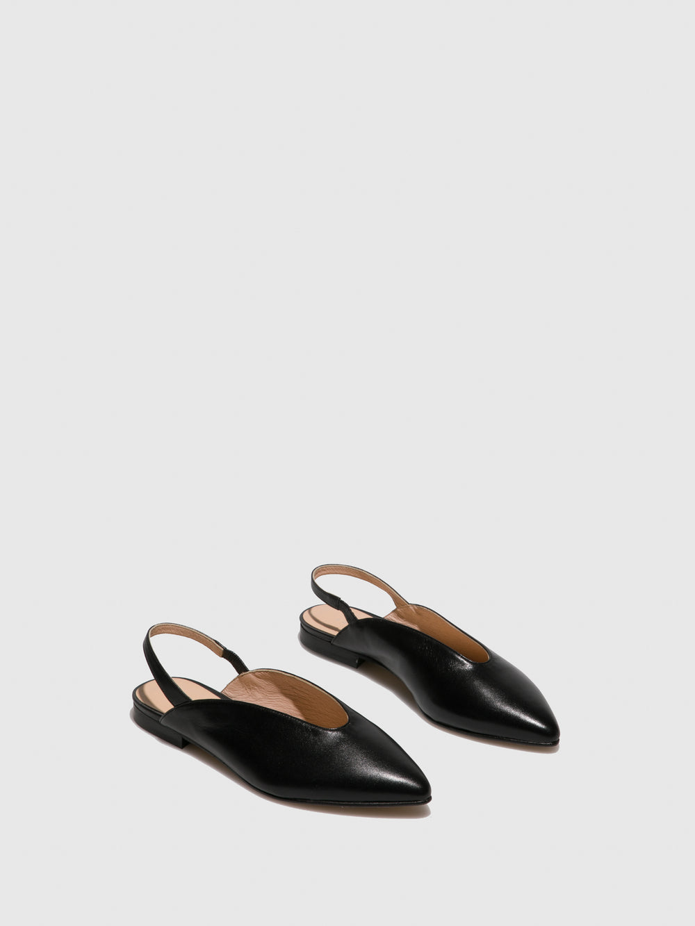 Sapatos Pontiagudos em Preto