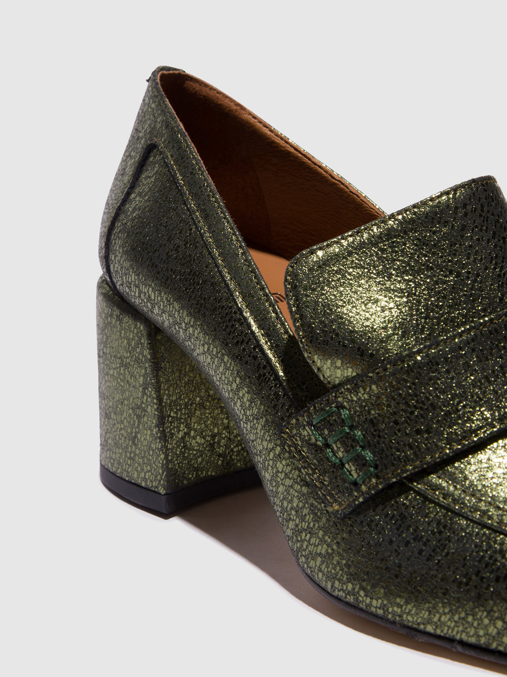 Sapatos Loafer em Verde