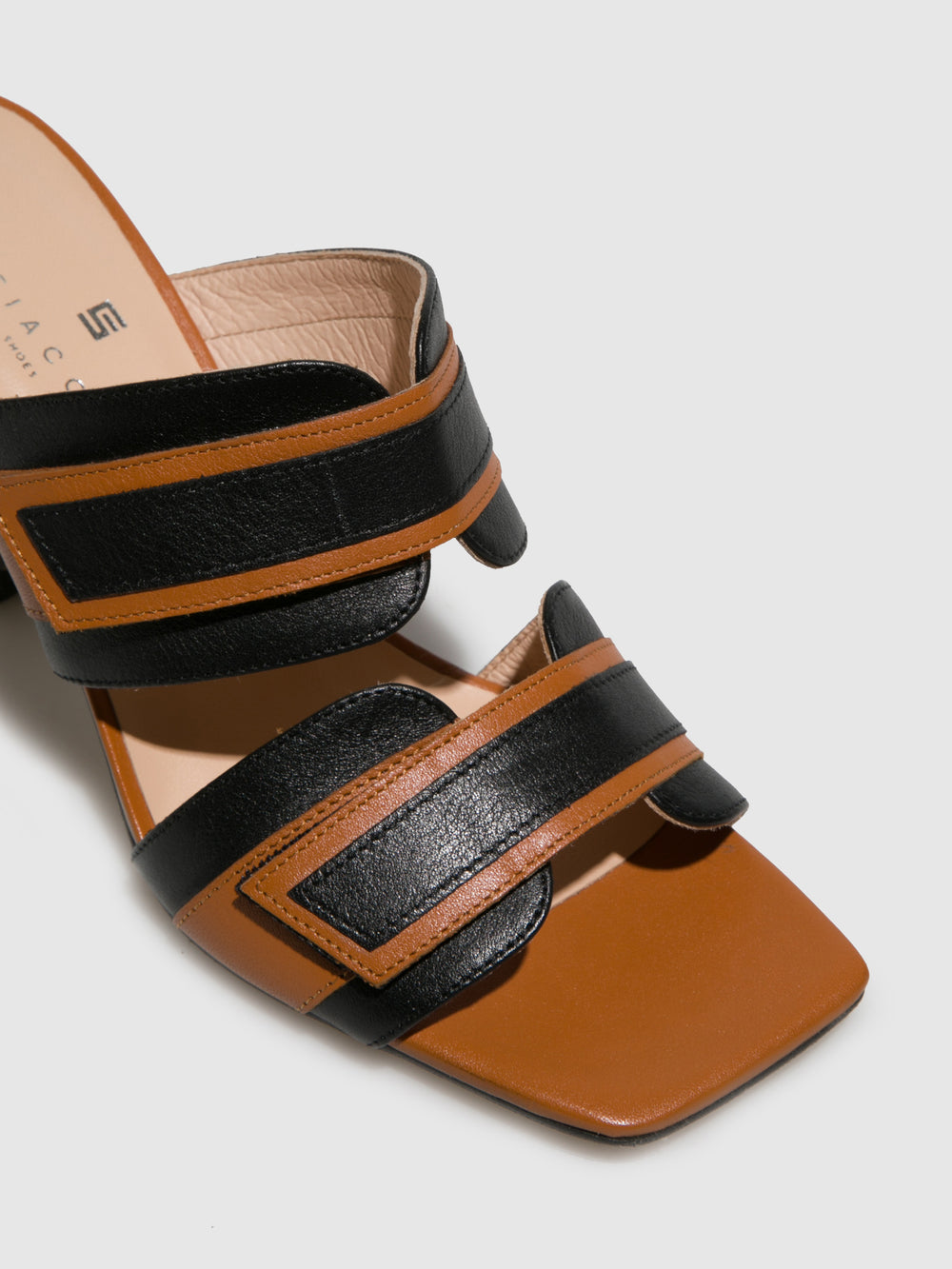 Mules de Salto Kitten em Multicolor