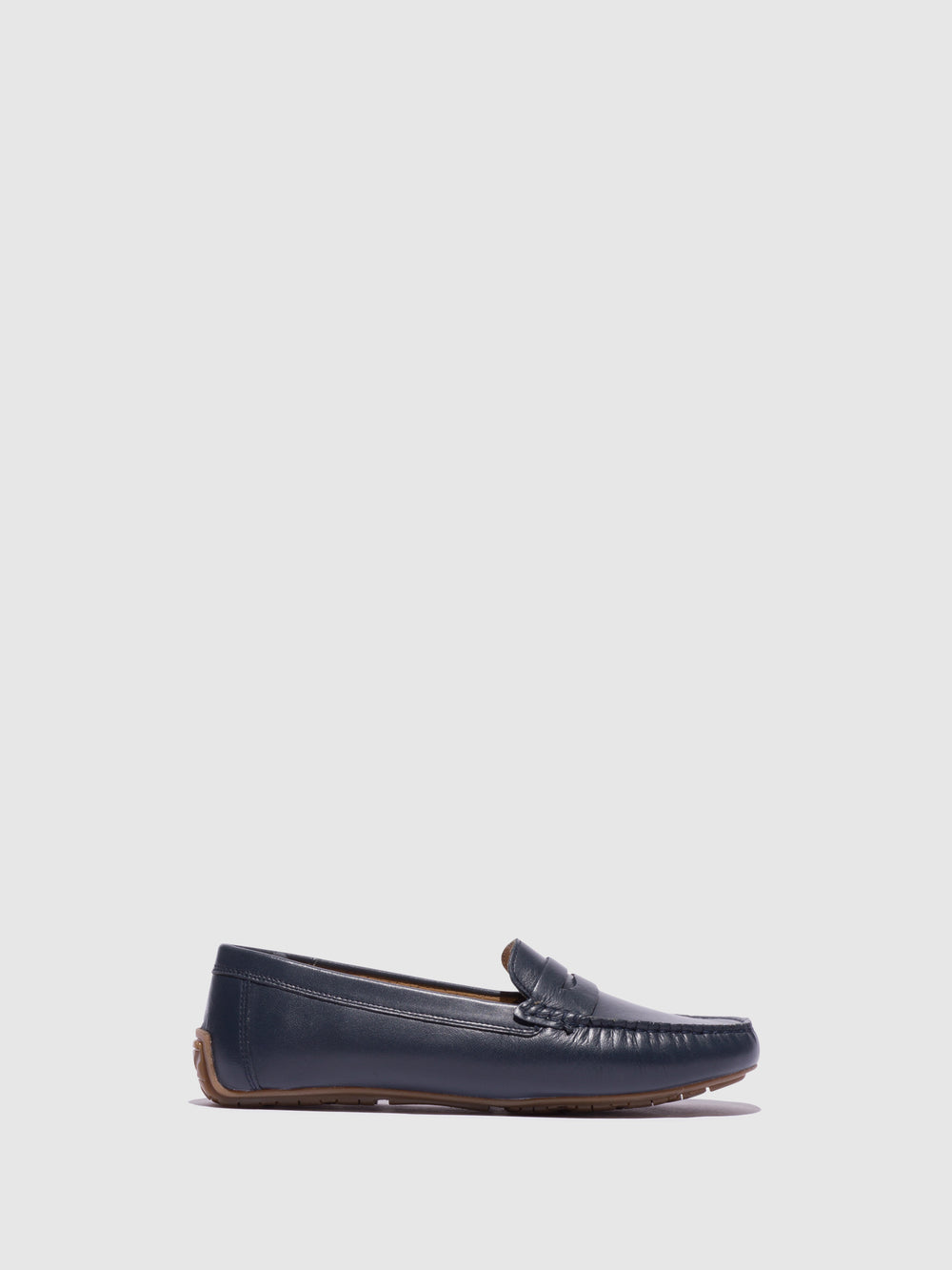 Sapatos Mocassins em Azul Marinho