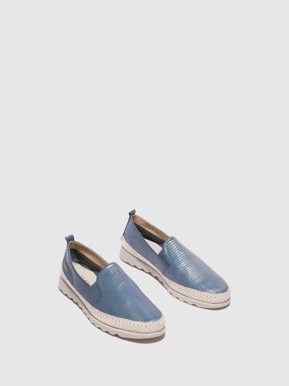 Sapatos Mocassins em Azul Marinho